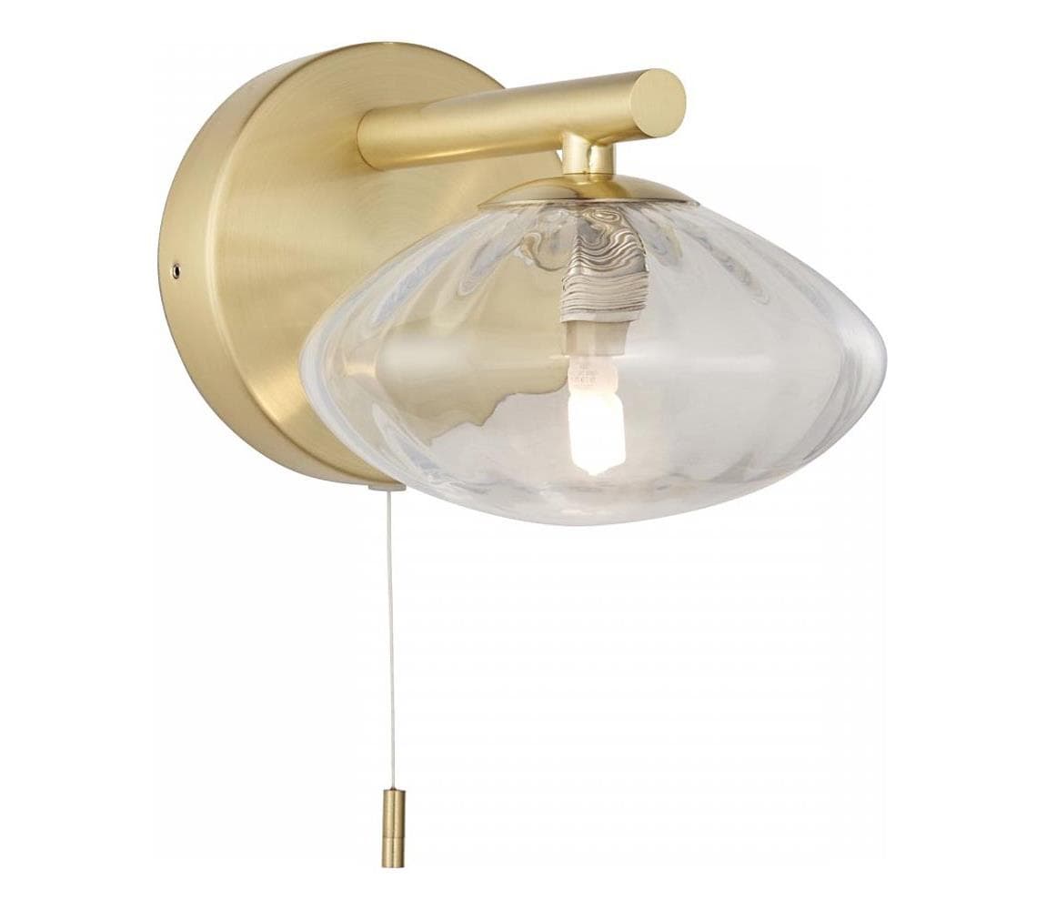 Endon 97182 - Kúpeľňové nástenné svietidlo MOBIAS 1xG9/3W/230V IP44 mosadz 97182