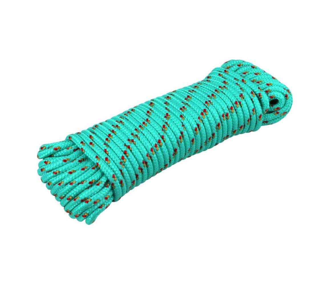Extol Premium - Polypropylénová pletená šnúra 3mm x 20m tyrkysová 8856413