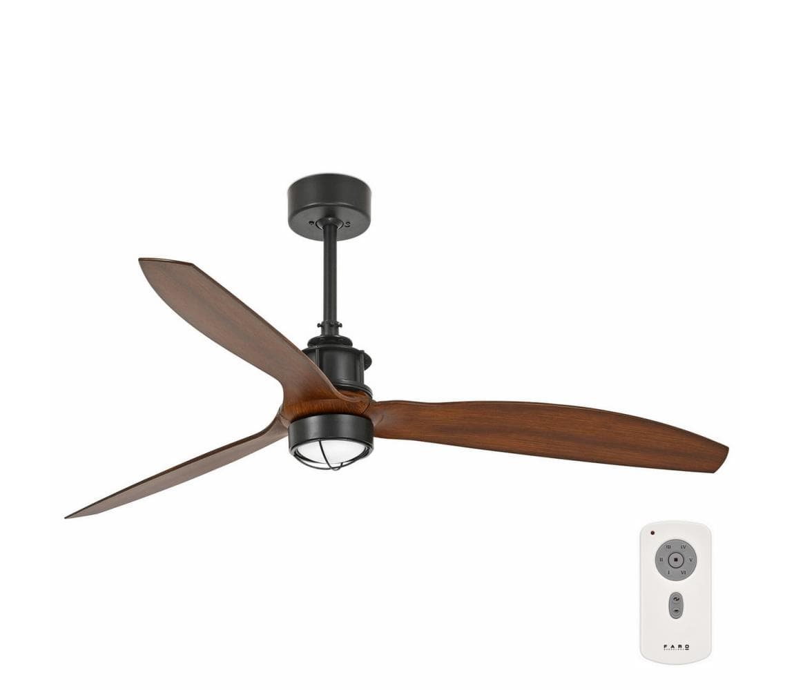 FARO Barcelona FARO 33395-10 - LED Stropný látor JUST FAN LED/16W/230V pr. 128 cm + DO 333951N