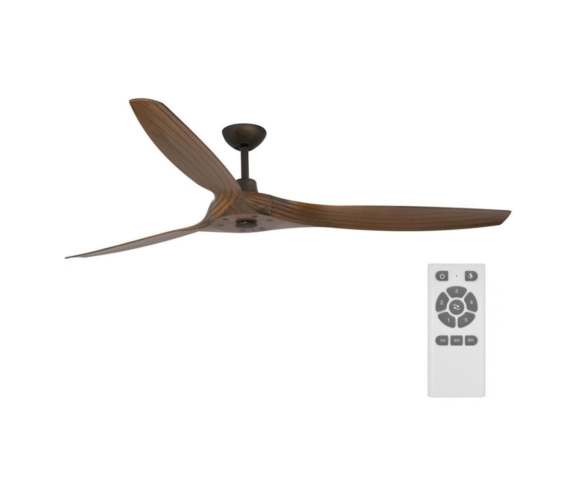 FARO Barcelona FARO 33511 - Stropný látor MOREA pr. 152 cm + diaľkové ovládanie 33511