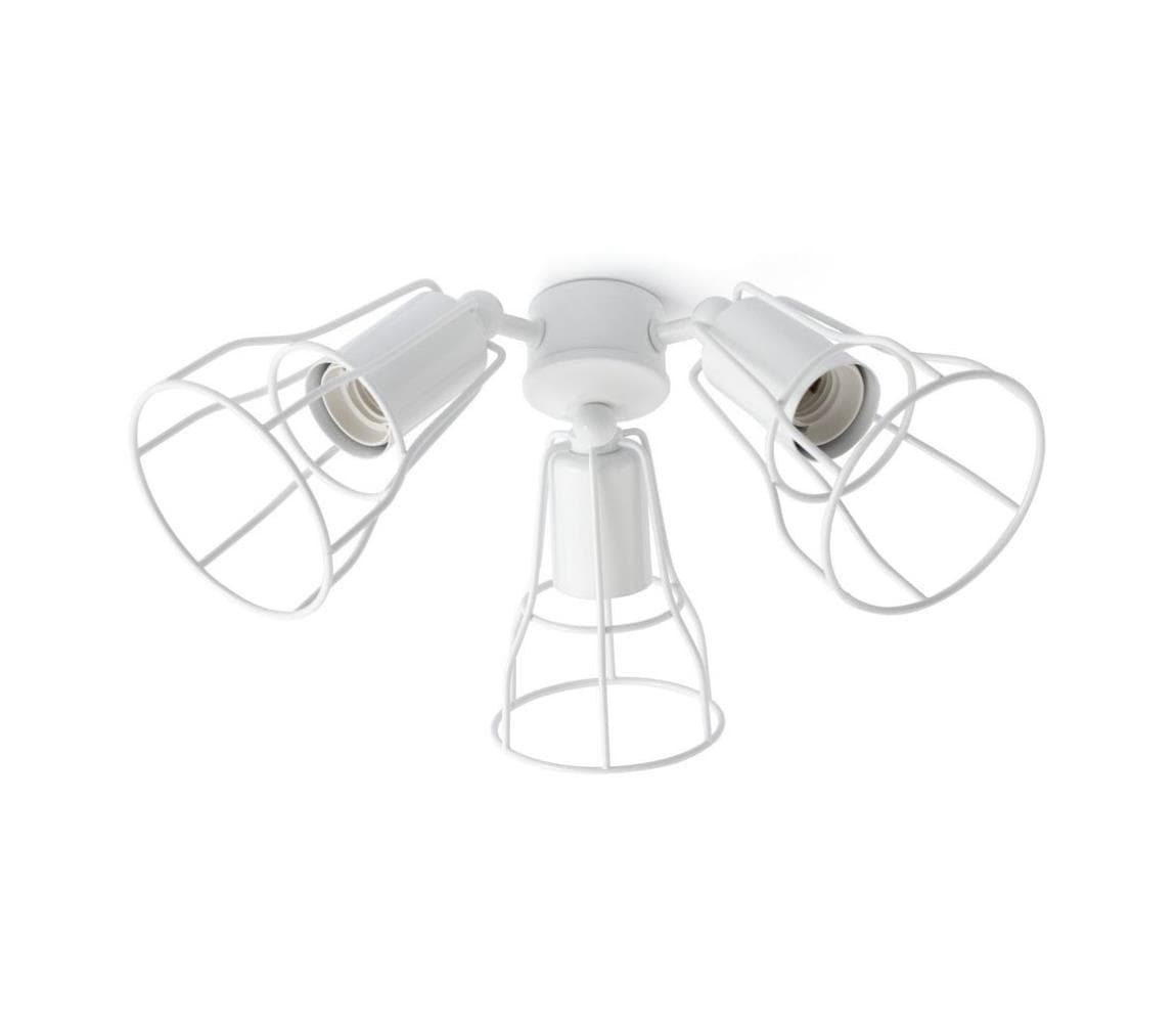 FARO Barcelona FARO 33716 - Svietidlo pre látor YAKARTA 3xE27/15W/230V biela W-VEN33716