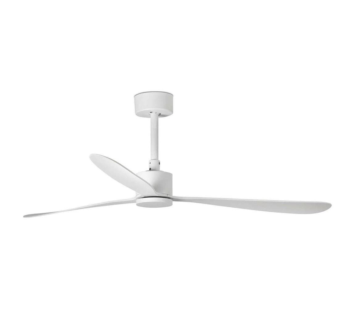 FARO Barcelona FARO 33760WT - Stropný látor AMELIA L biela pr. 132 cm WT + diaľkové ovládanie 33760T