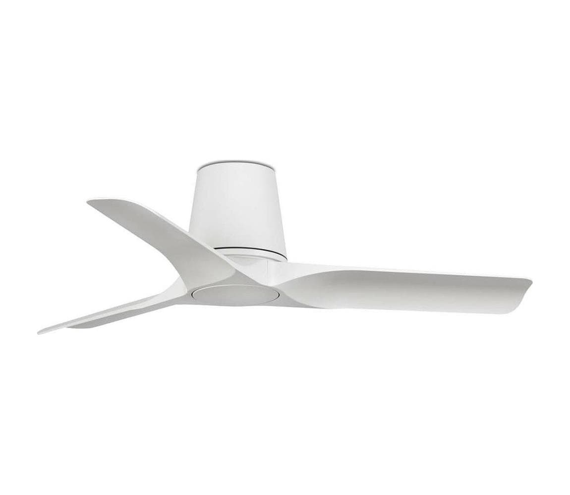 FARO Barcelona FARO 33826 - Stropný látor HEY TUB S biela pr. 90 cm + diaľkové ovládanie 33826