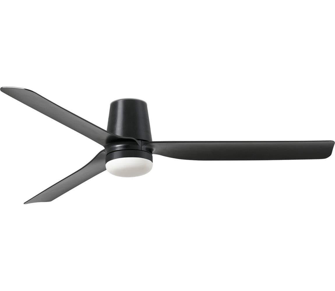 FARO Barcelona FARO 33830WT-1TW-LED Stm. vent. PUNT TUB M LED/18W/230V čierna pr. 132 cm WT + DO 33830T1TW