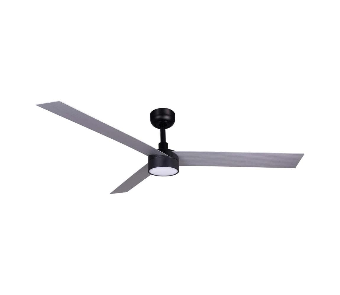 FARO Barcelona FARO 34287WT1S-LED Stmievateľný látor CRUISER XL 18W/230V CCT priemer 160 cm šedá/čierna WT + diaľkové ovládanie 34287WT1S-D
