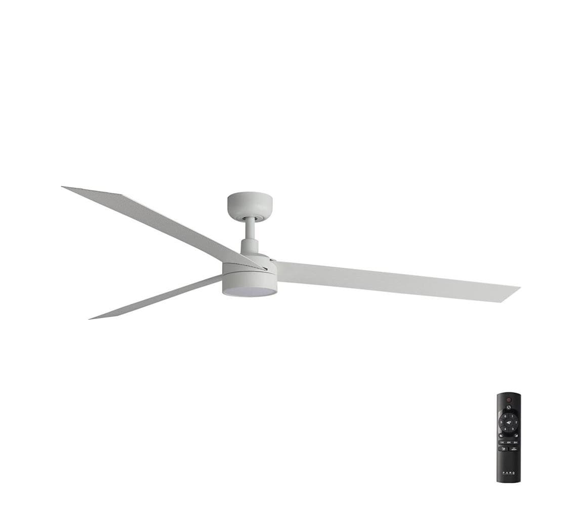 FARO Barcelona FARO 34292-1TW - Stmievaný LED látor CRUISER LED/20W/230V 2700/3000/4000K + diaľkové ovládanie 342921S
