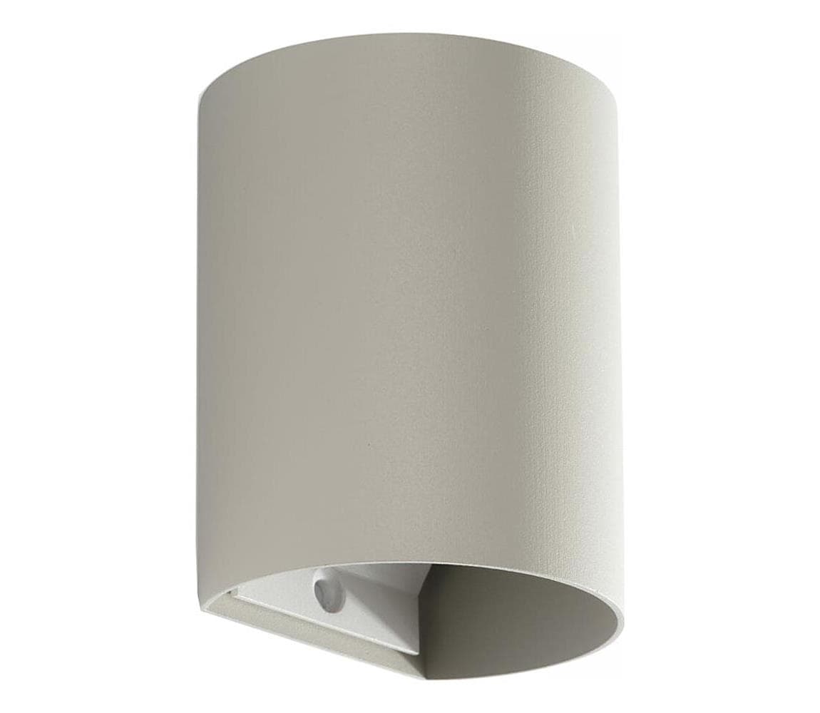 FARO Barcelona FARO 40524 - Nástenné svietidlo SOLE 1xGU10/8W/230V šedá zaokrúhlený 40524