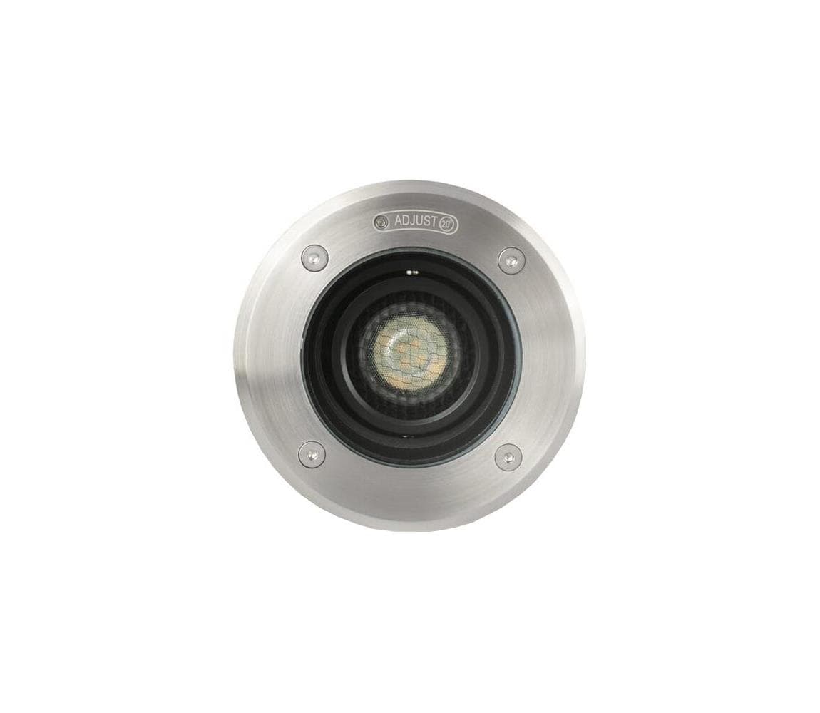 FARO Barcelona FARO 70310 - Vonkajšie nájazdové svietidlo GEISER 1xGU10/8W/230V IK08 IP67 nerezová oceľ 70310