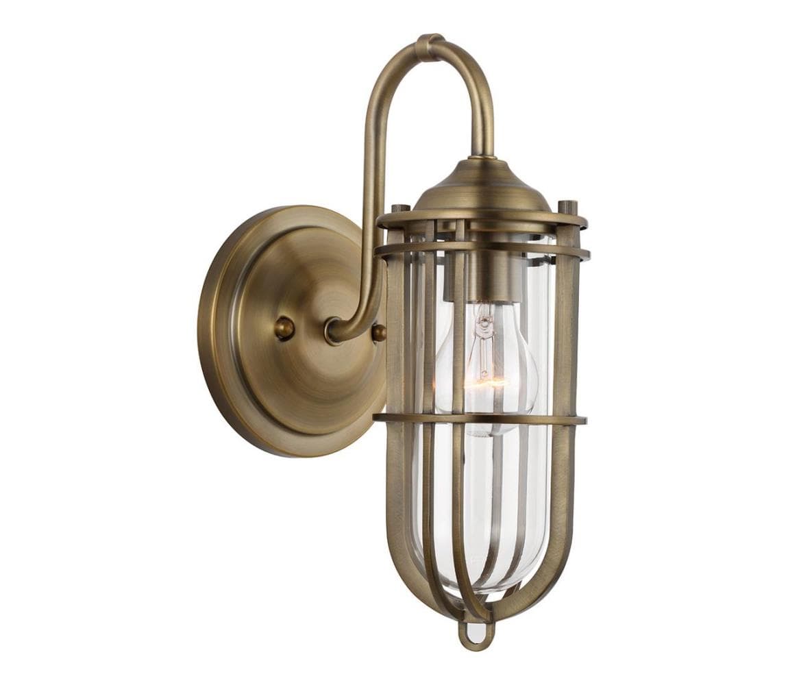 Elstead Feiss - Vonkajšie nástenné svietidlo URBAN 1xE27/60W/230V IP44 bronz QN-URBANREST1
