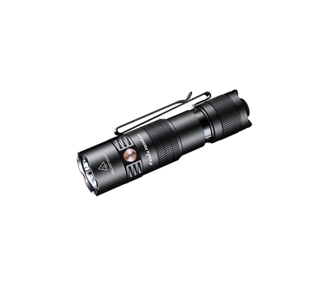 Fenix PD26RACE - stmievateľná dobíjateľná LED/USB baterka 1600 mAh IP68 1300lm 556 h čierna PD26RACE