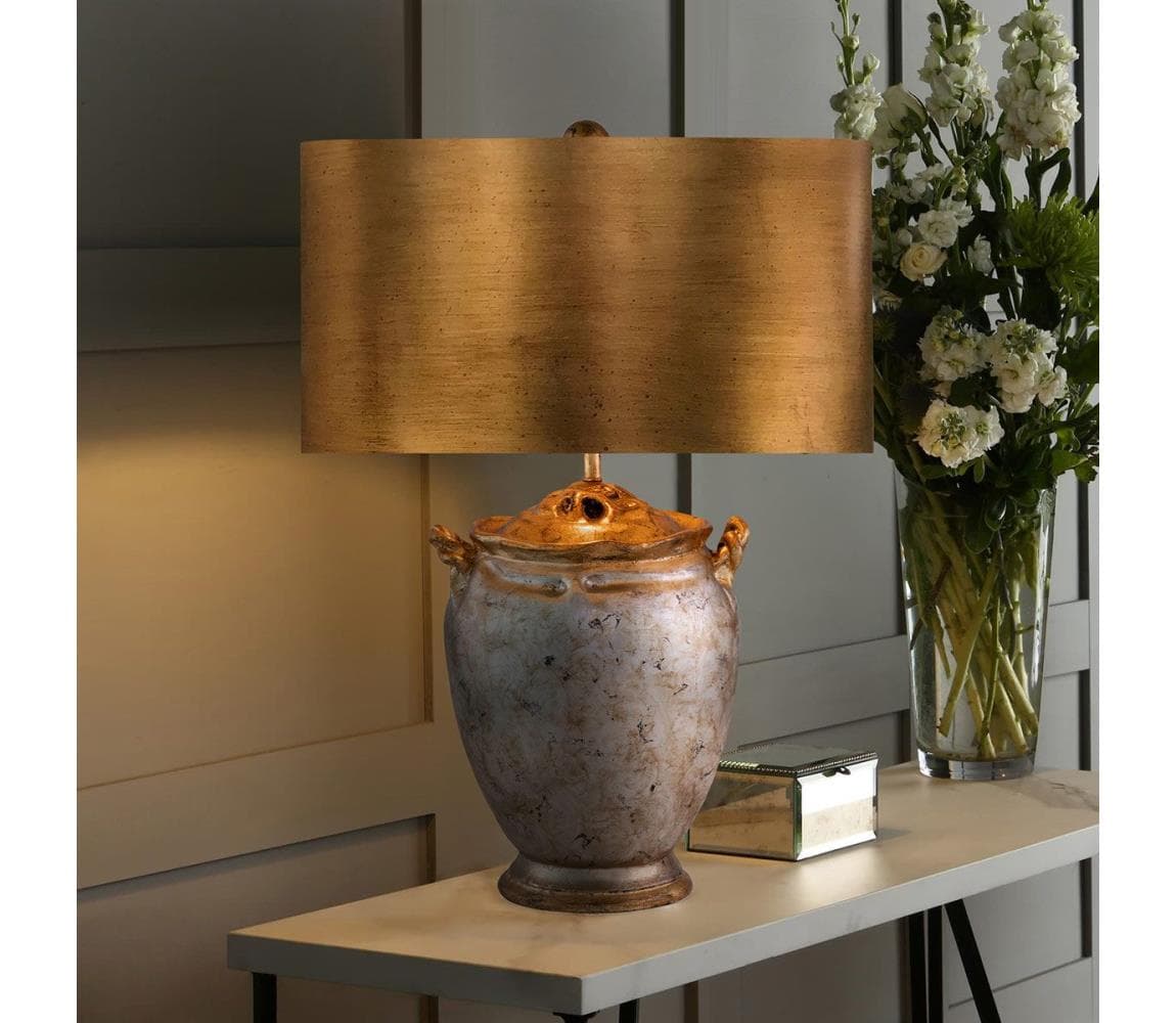 Elstead Flambeau FB-JACKSON-TL - Stolná lampa JACKSON 1xE27/60W/230V FB-JACKSON-TL