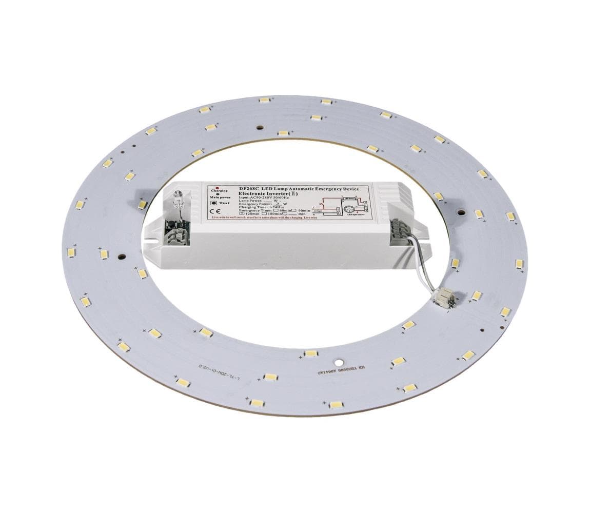 Fulgur s-24411 - Núdzový LED modul 20 W/230 V, 4000 K, priemer 24 cm s-24411