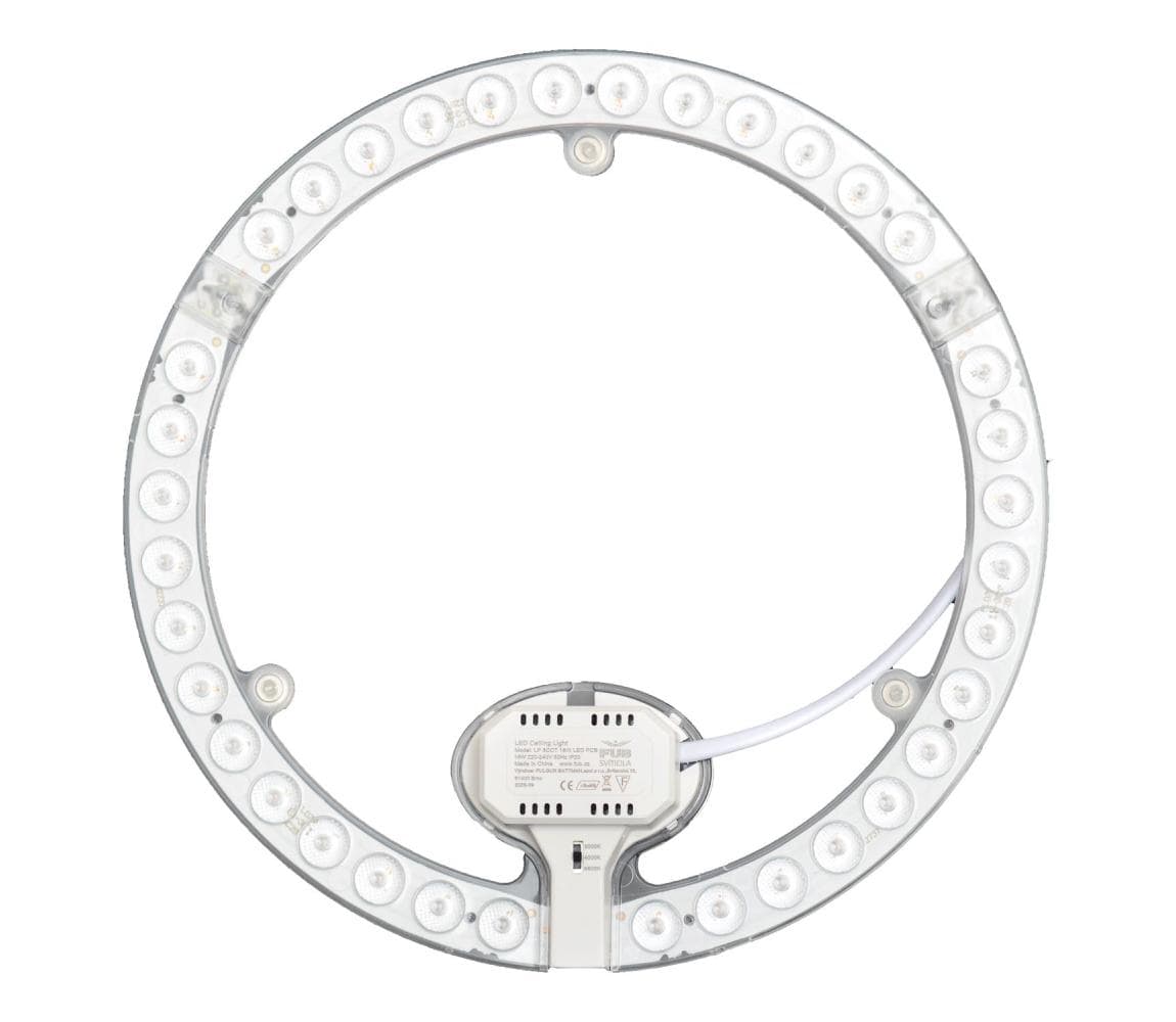 Fulgur s-43089 - LED magnetický modul, 18 W, 230 V, 3000/4000/6500 K, priemer 23,1 cm s-43089