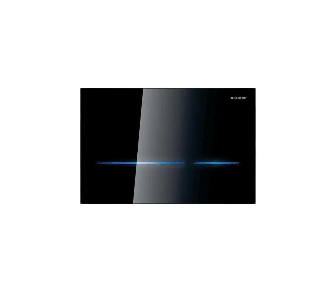 Geberit 116.090.SG.6- Bezdotykové splachovacie tlačidlo 80 24,7x16,4 cm IP45 čierne 116.090.SG.6