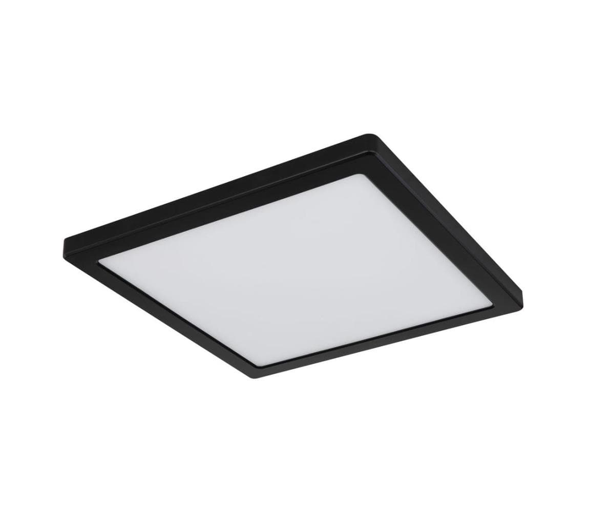 Globo 12380-24B - LED Stropné svietidlo LASSE LED/24W/230V 3000/4000/6500K čierna 12380-24B