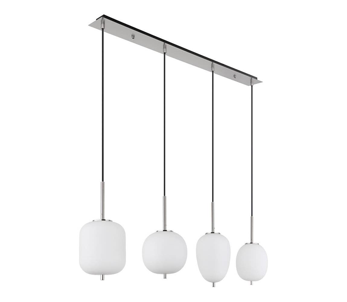 Globo 15345-4NO - Luster na lanku BLACKY I 4xE14/40W/230V 15345-4NO