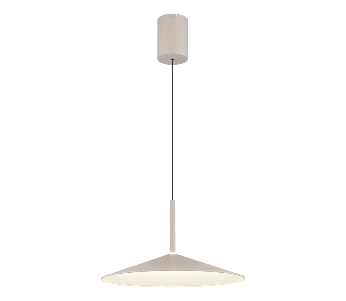 Globo 15635SA - LED luster na lanku LAMPONE LED/18W/230V 4000K béžový 15635SA