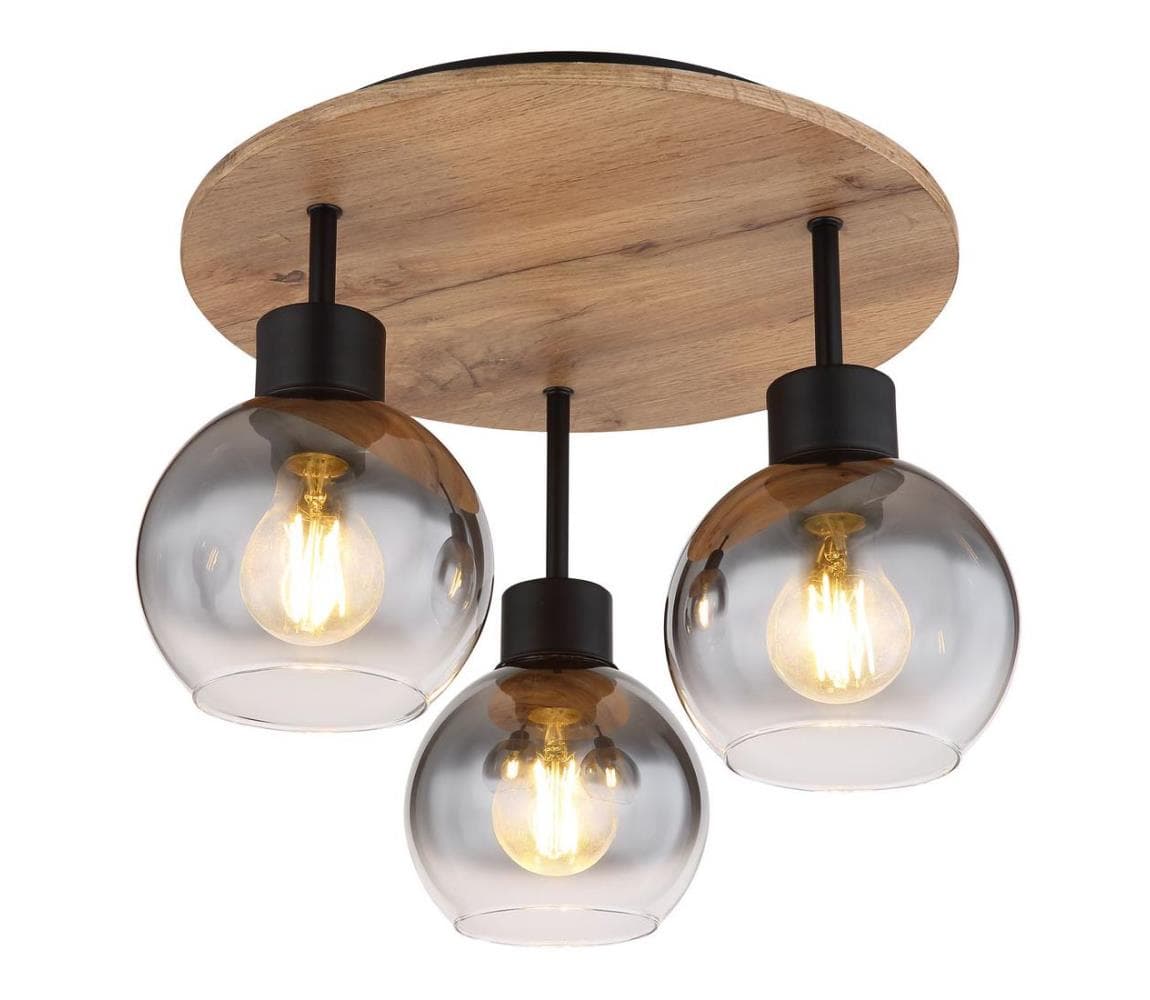 Globo 15656-3DR - Prisadený luster MOITAS 3xE27/40W/230V 15656-3DR