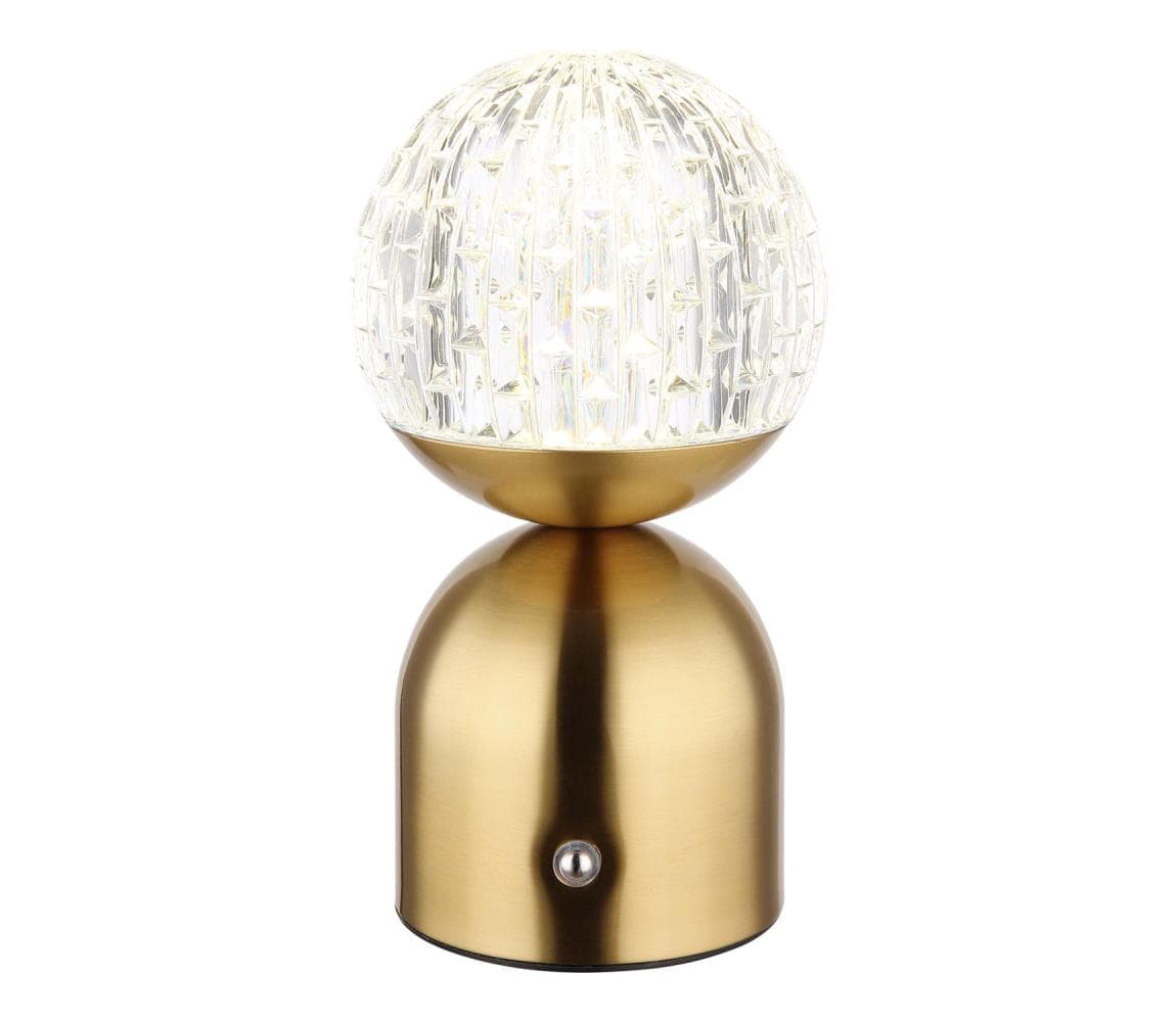 Globo 21007M-LED Stm. dot. stol. lampa JULSY LED/2,5W/3,7V 2700/4000/6500K mosadz 21007M