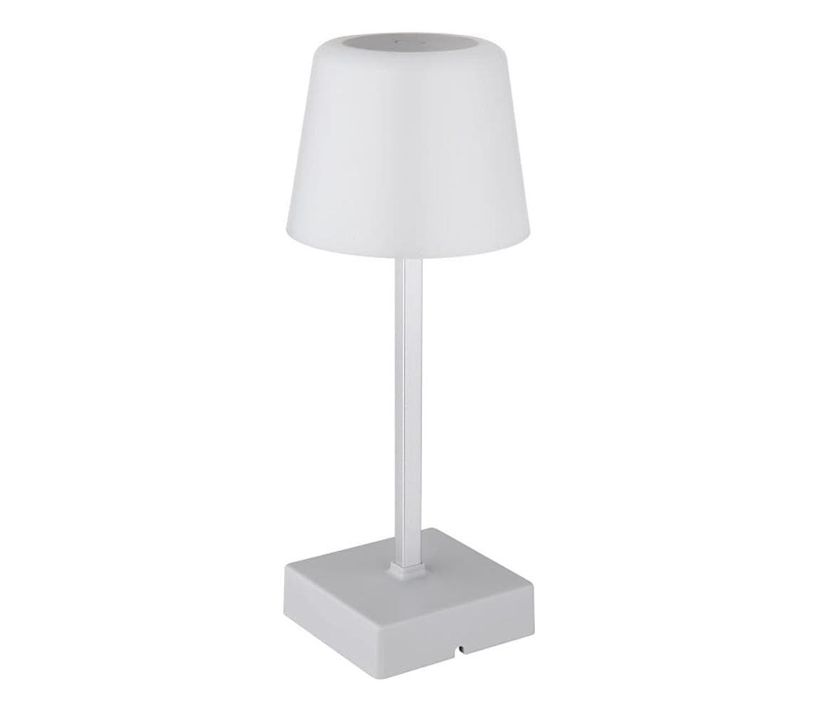 Globo 28061SI-LED XAYDEN 2W/5V LED stolná lampa, stmievateľná, strieborná 28061SI