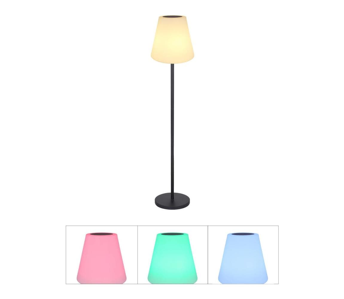 Globo 33897 - LED RGB Solárna dotyková stojacia lampa LED/0,1W/3V IP44 33897