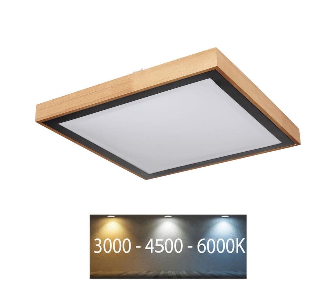 Globo 41764-24Q - LED Stropné svietidlo BRUNO LED/24W/230V 3000/4500/6000K 41764-24Q