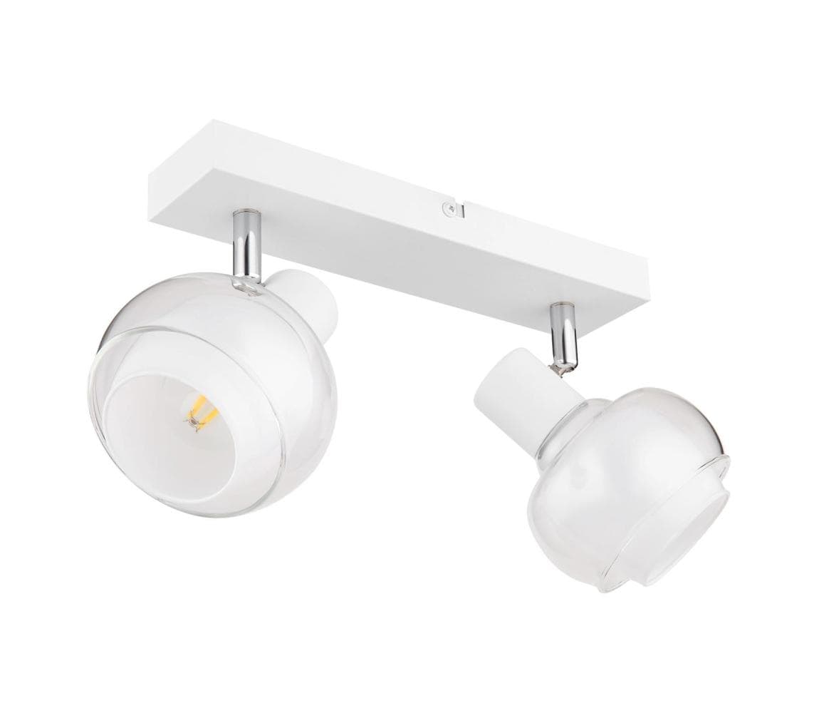 Globo 54309-2W - Bodové svietidlo TOKKI 2xE14/40W/230V biela 54309-2W