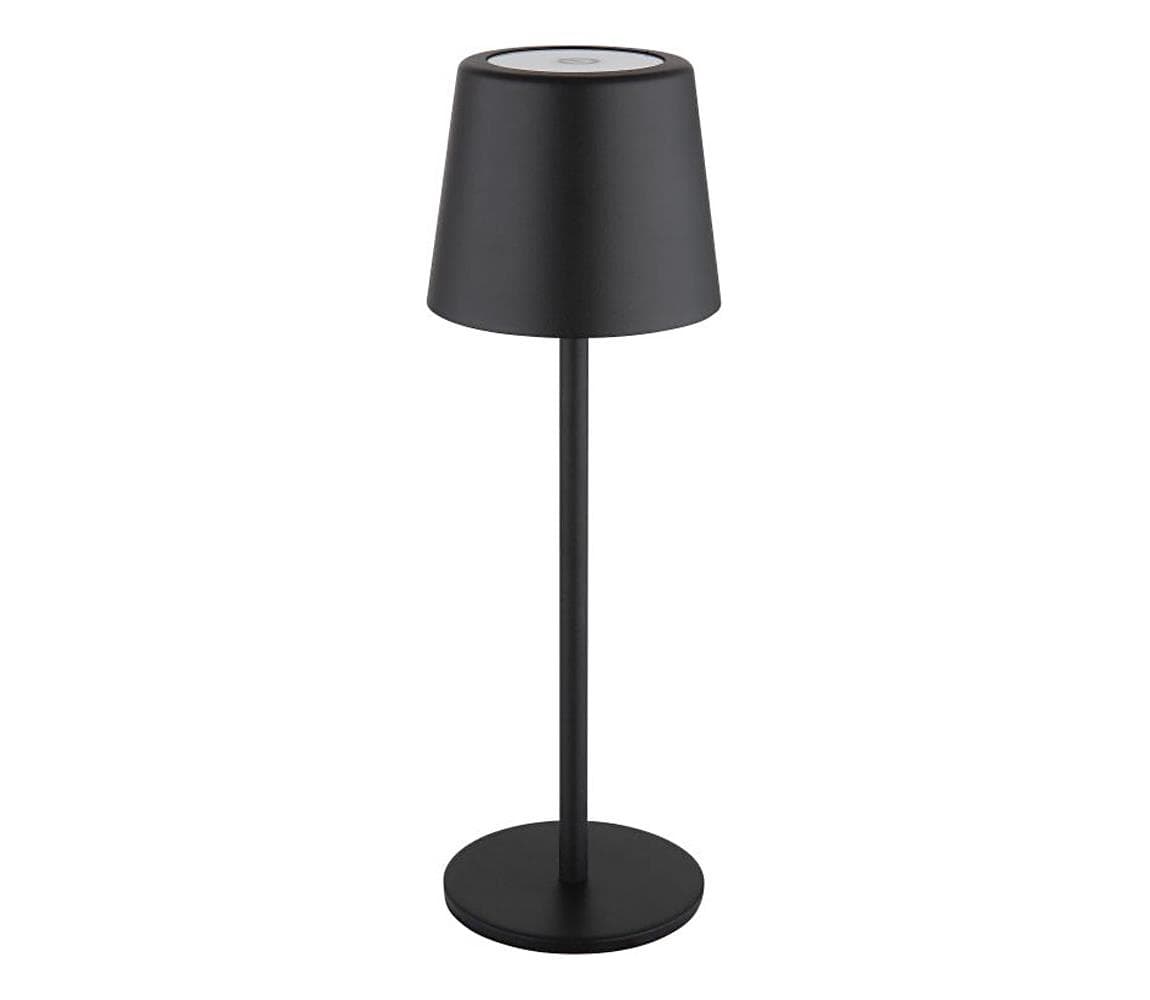 Globo 58482B-LED stmievateľná stolná lampa VAN. 2W/5V 2200mAh IP44 čierna 58482B