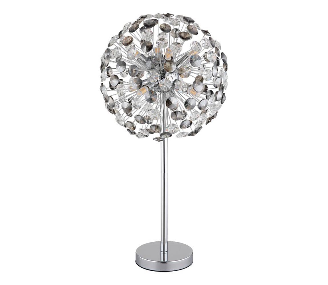 Globo 64135TC - LED Stolná lampa KATRINA 8xG9/3,5W/230V lesklý chróm 64135TC