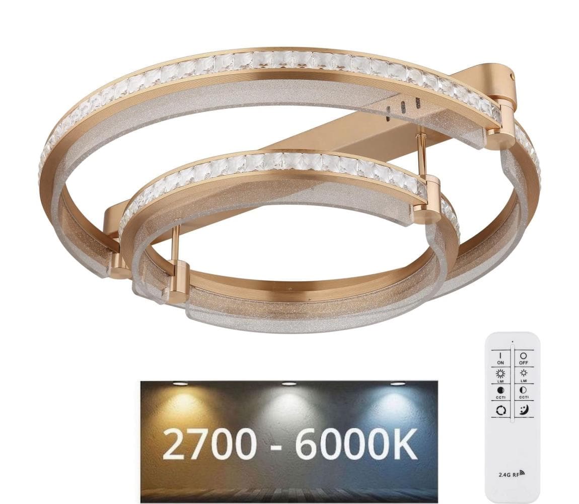 Globo 67196-78 - LED Stmievateľné stropné svietidlo BLONDIE LED/78W/230V + DO 67196-78