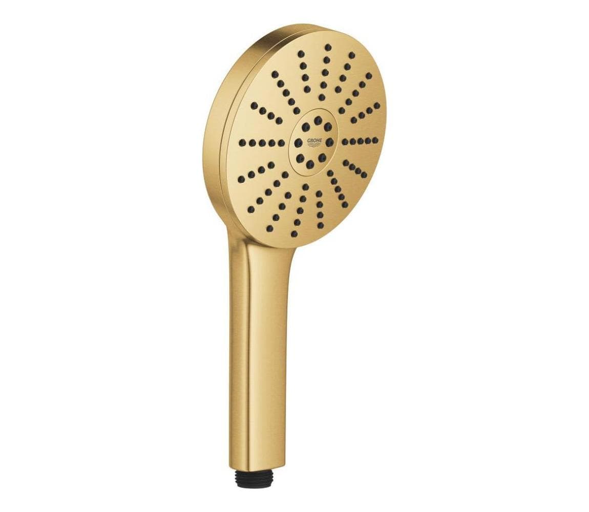 GROHE 134863GN00 - Ručná sprcha VITALIO JOY+ 120 mm brúsené zlato 134863GN00