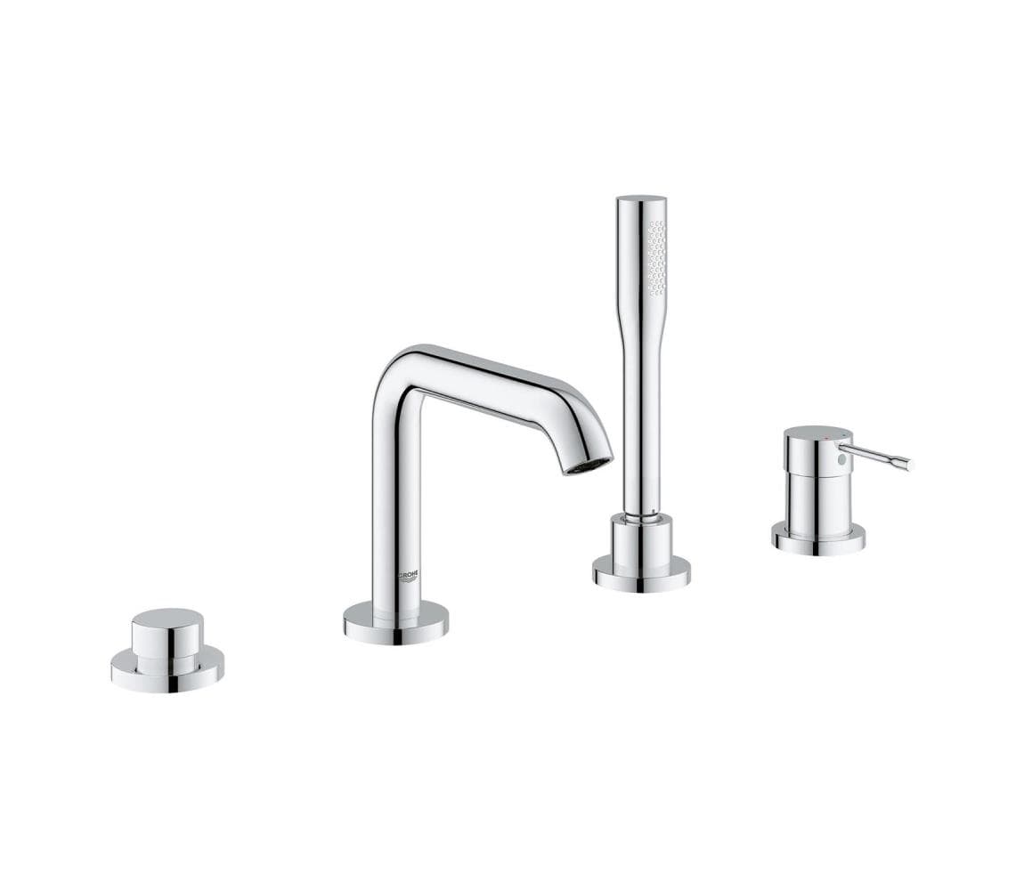 GROHE 19578001 - Vaňová 4-otvorová kombinácia ESSENCE 197 mm lesklý chróm 19578001