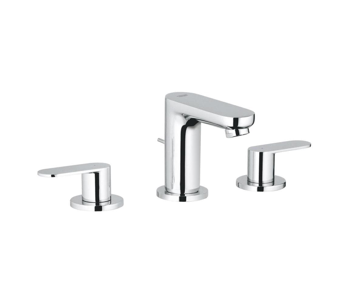 GROHE 20187000-Umývadlová trojotvorová batéria EUROSMART COSMOPOLITAN DN 15 chróm 20187000