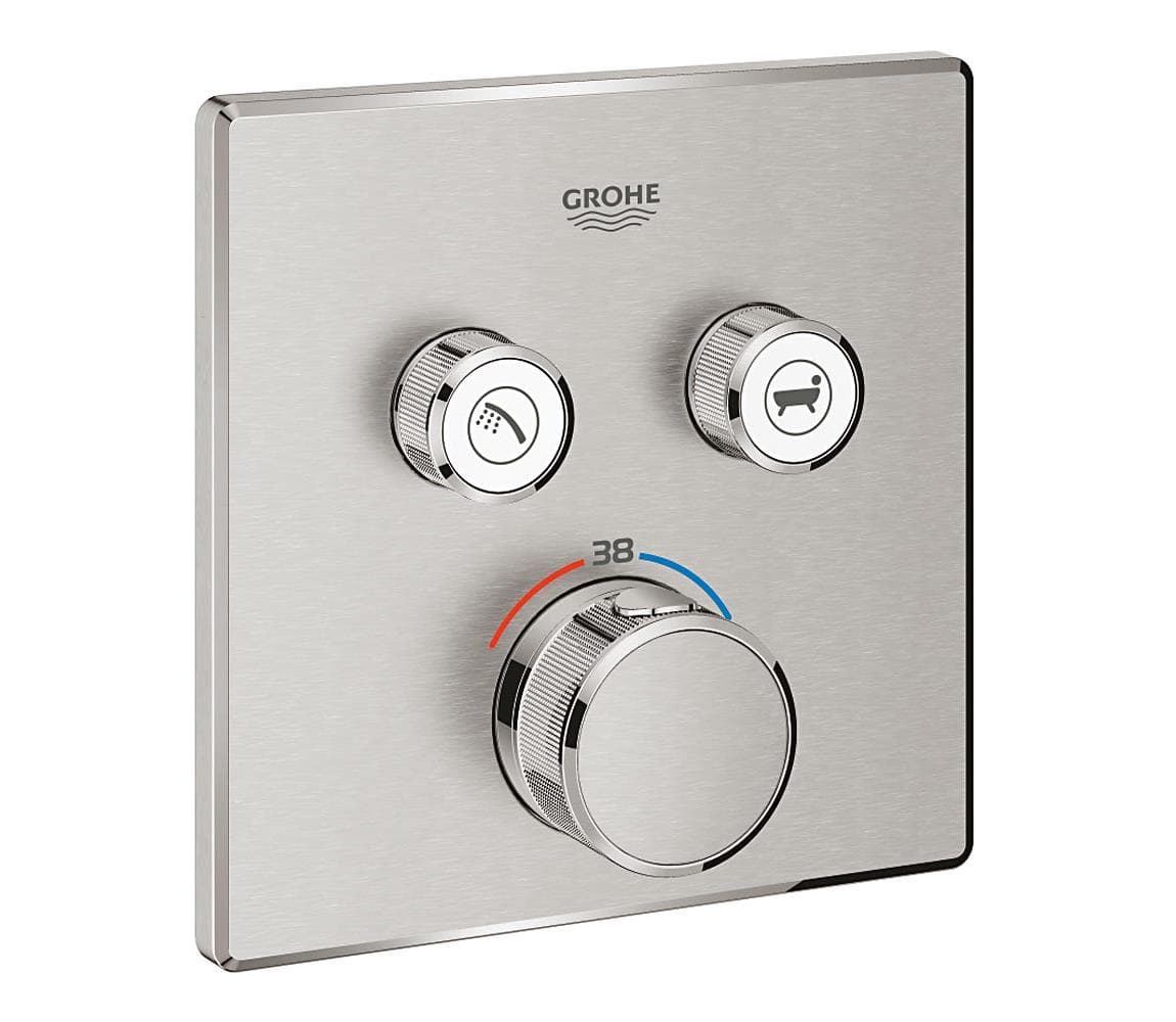 GROHE 29124DC0 - Termostat GROHTHERM SMARTCONTROL, nerezové prevedenie 29124DC0