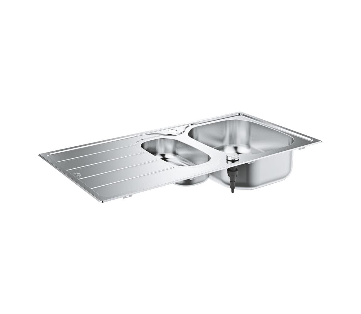 GROHE 31564SD1 - Drez K200 965 × 500 mm nerezová oceľ 31564SD1