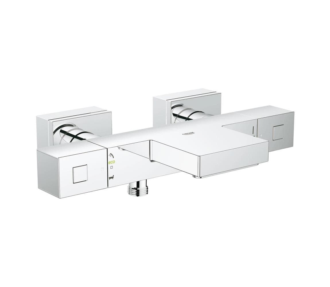 GROHE 34497000 - Termostatická vaňová batéria GROHTHERM CUBE DN 15, lesklý chróm 34497000