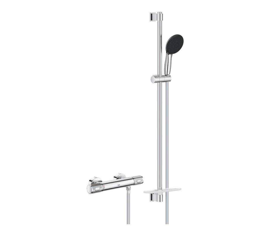GROHE 34853001 - Sprchová súprava s termostatickou batériou PRECISION FEEL+ 90 cm chróm 34853001