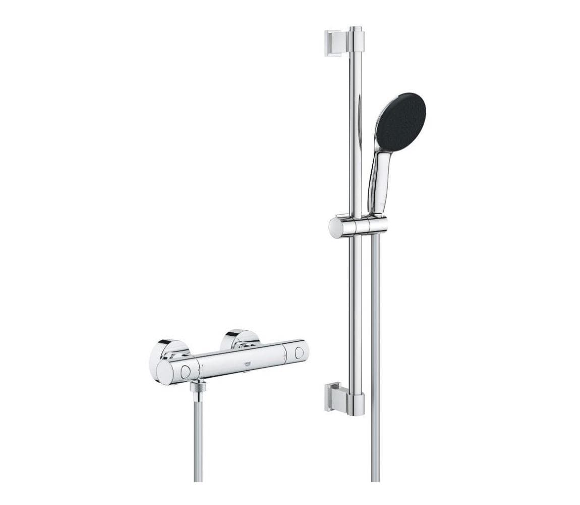 GROHE 34856000 - Sprchová súprava s termostatickou batériou PRECISION GET 600 mm chróm 34856000