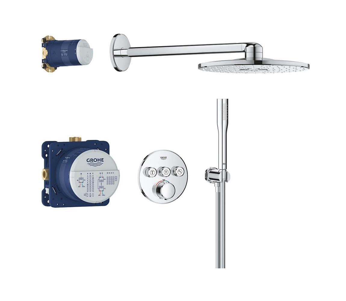 GROHE 34874000 - Sprchový systém PRECISION SMARTCONTROL 310 mm, lesklý chróm 34874000