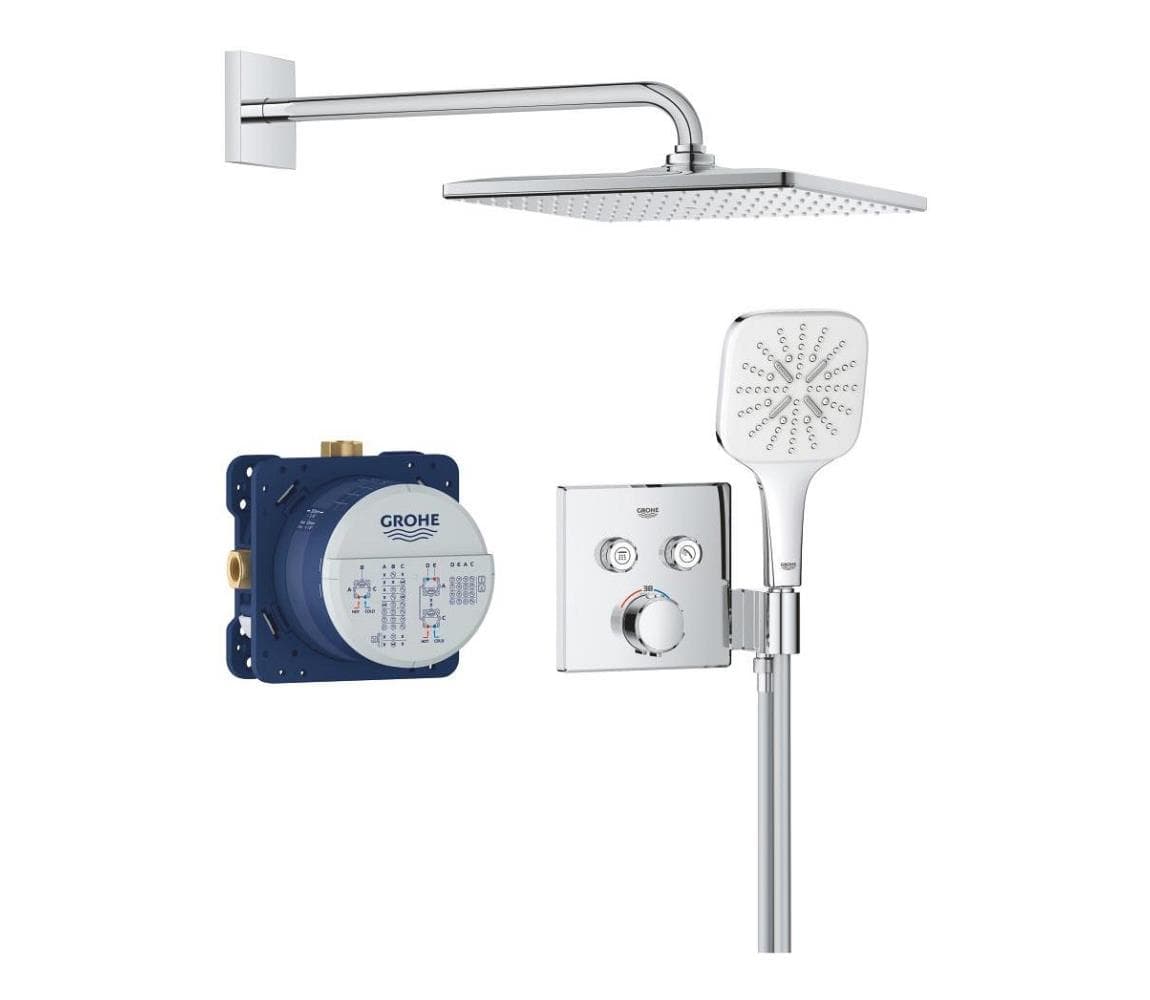 GROHE 34876000 - Sprchový systém PRECISION SMARTCONTROL 310 × 310 mm chróm 34876000
