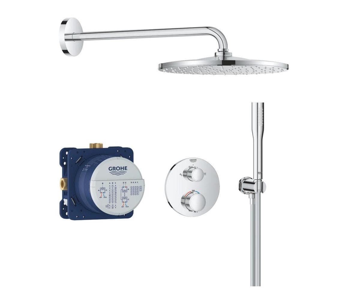 GROHE 34880000 - Podomietková statická sprchová batéria GROHTHERM SMARTCONTROL chróm 34880000