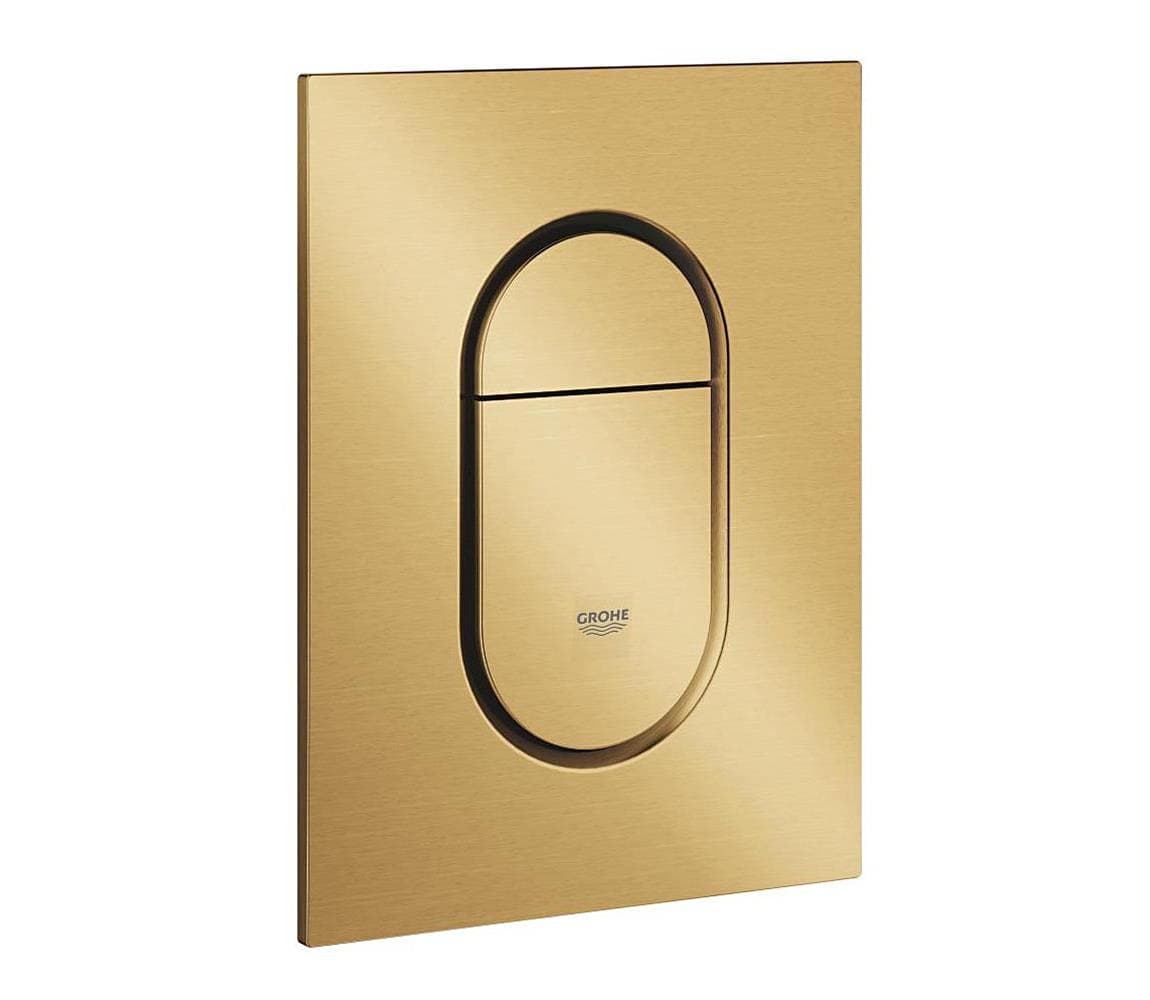 GROHE 37624GN0 - Ovládacie tlačidlo ARENA COSMOPOLITAN S 130 × 172 mm zlaté 37624GN0