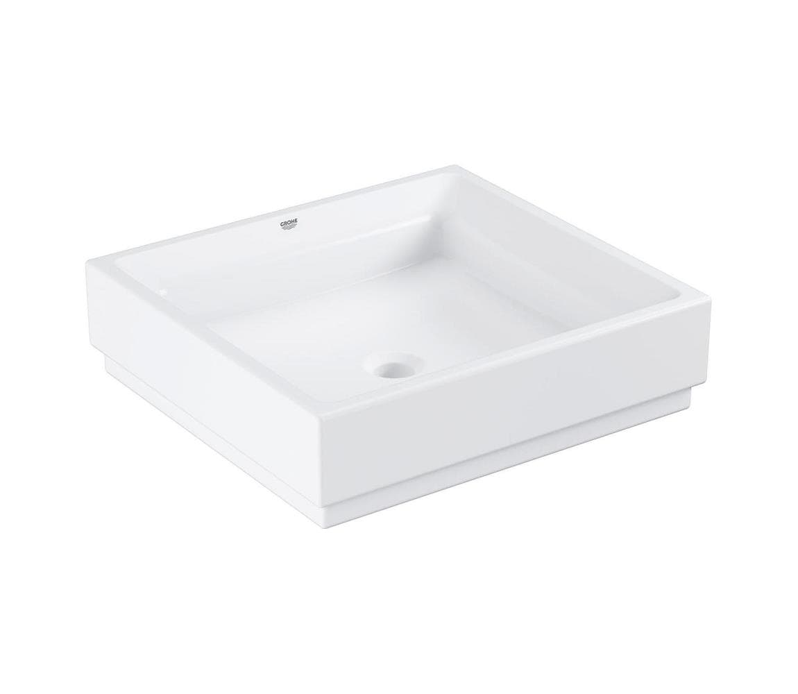 GROHE 3948100H - Umývadlo CUBE 500 × 470 mm keramika/biela 3948100H