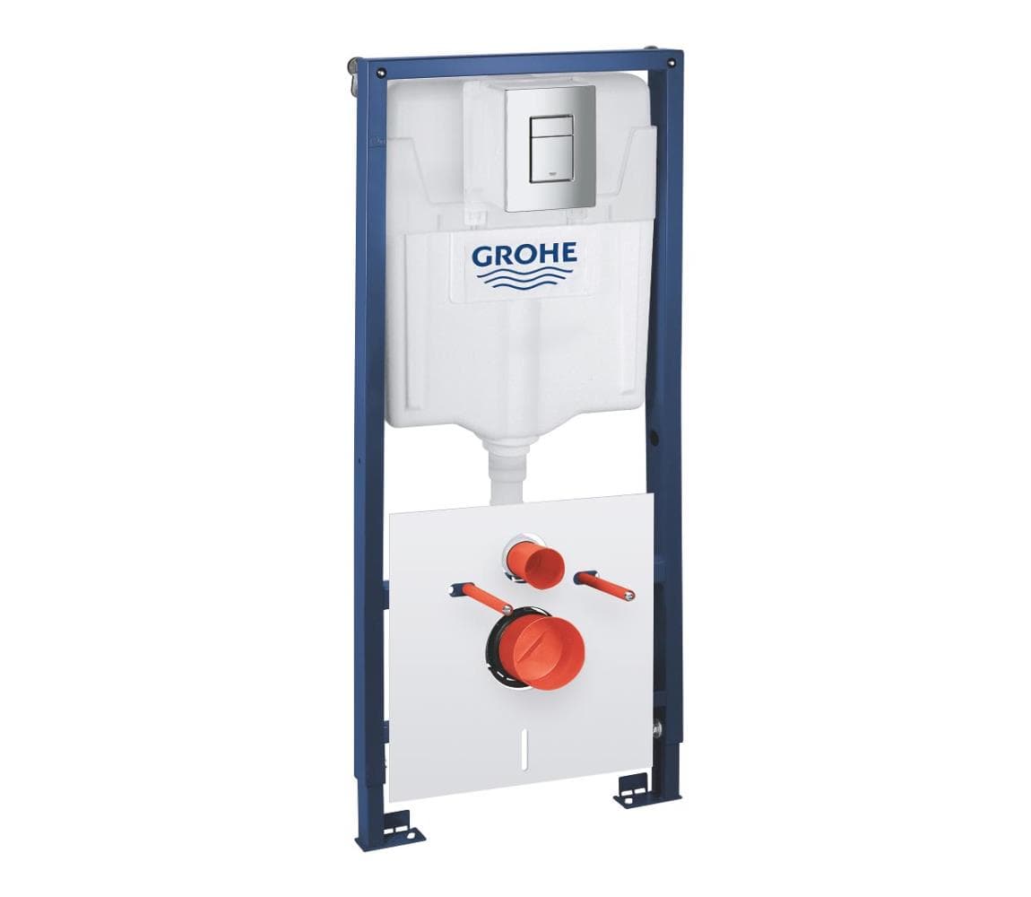 GROHE 39930000 - Sada 4 v 1 pre WC SOLIDO 1,13 m, lesklý chróm 39930000