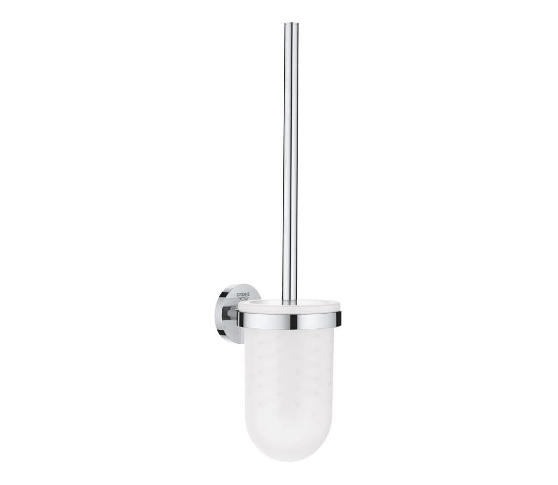 GROHE 40374001 - Sada na čistenie WC ESALS 12,1 x 39,8 cm chróm 40374001