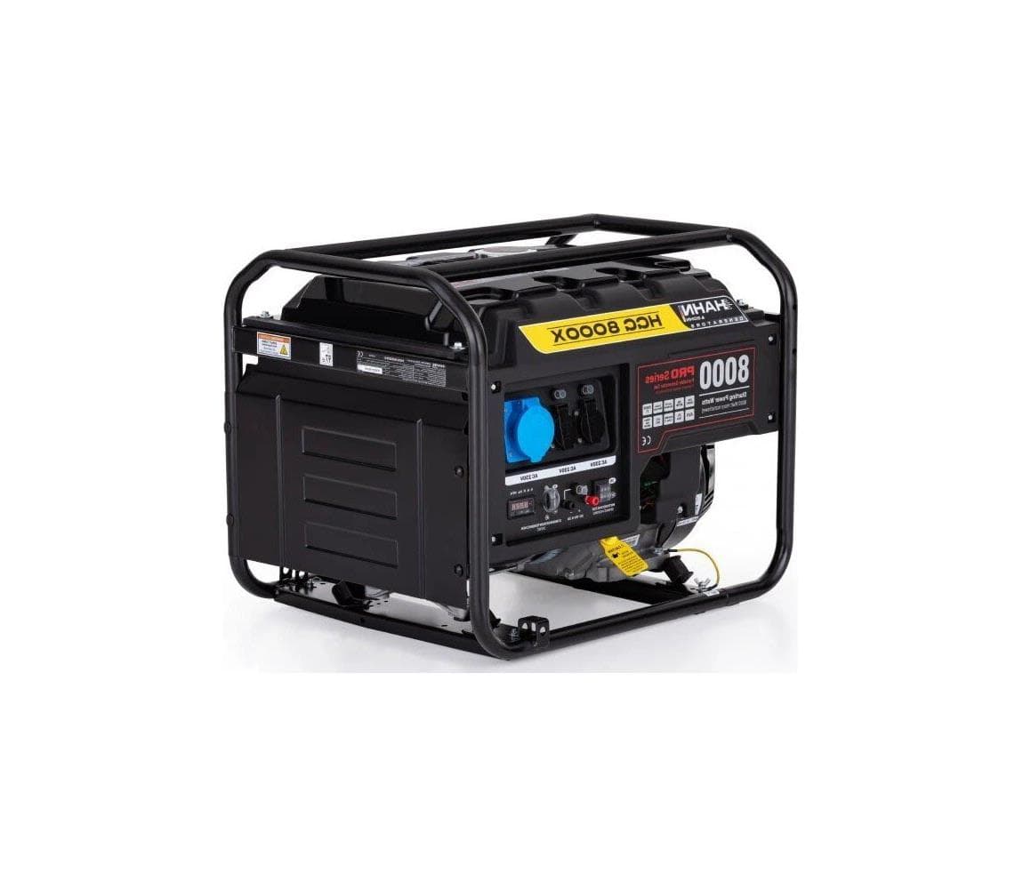 Hahn & Sohn 7410 - Benzínová elektrocentrála HGG 8000X 6500W 7410