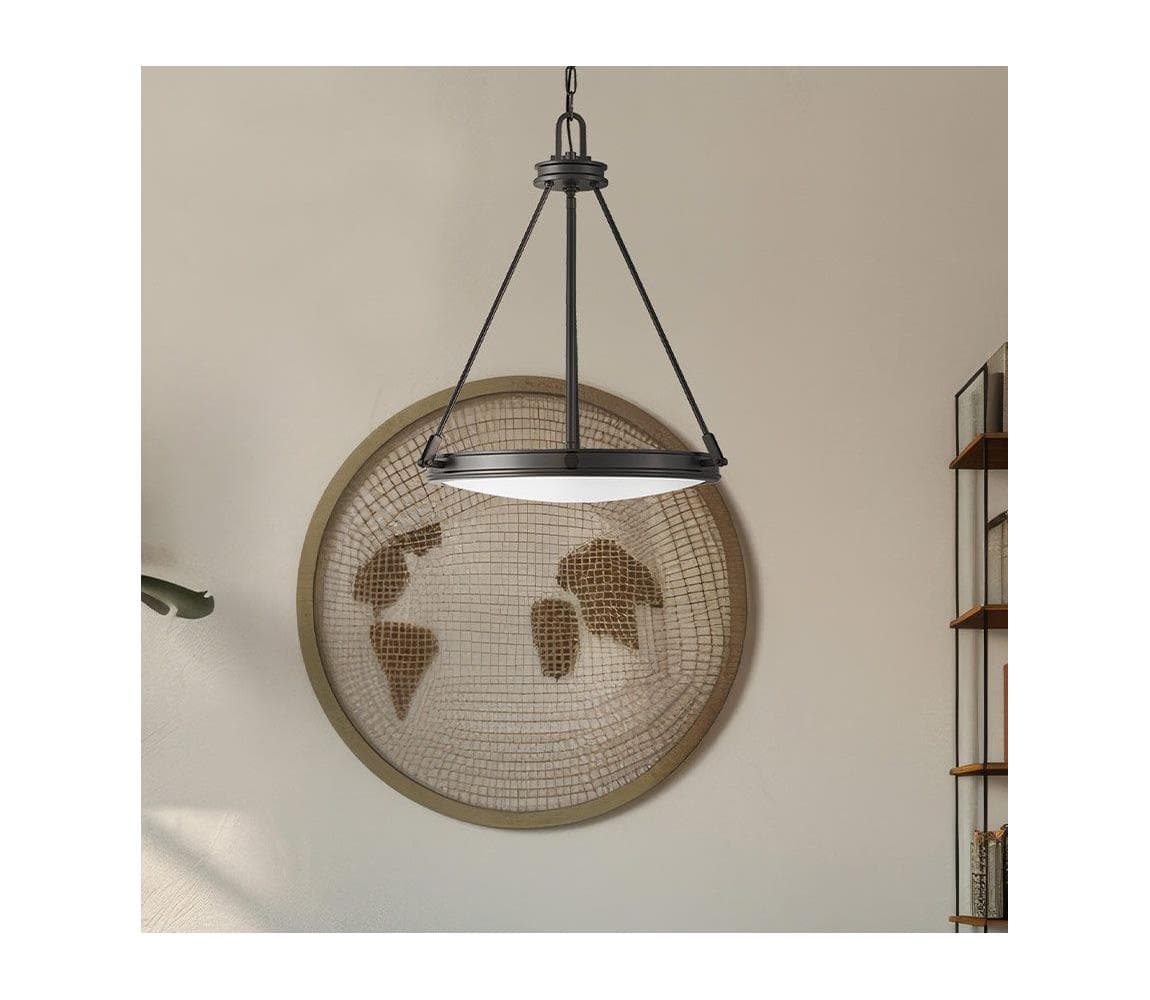 Elstead Hinkley HK-COLLIER-P-BX - Luster na reťazi COLLIER 4xE14/40W/230V, priemer 54,3 cm HK-COLLIER-P-BX