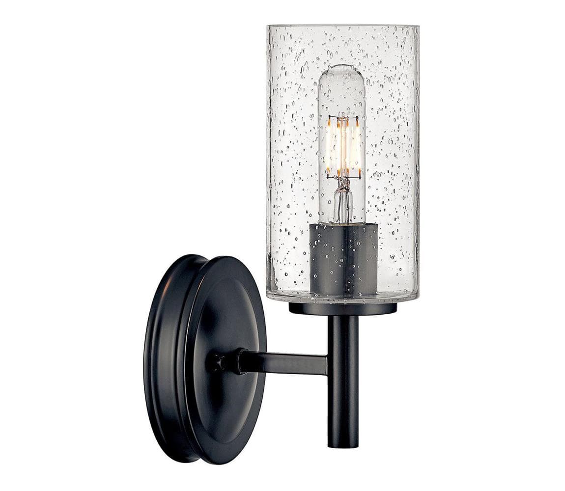Elstead Hinkley HK-COLLIER1-BX - Nástenné svietidlo COLLIER 1xE27/60W/230V HK-COLLIER1-BX
