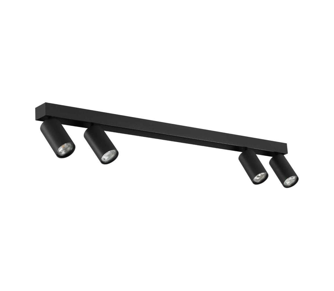 Ideal Lux - LED Bodové svietidlo PROFILO 4xGU10/7W/230V čierna 328195