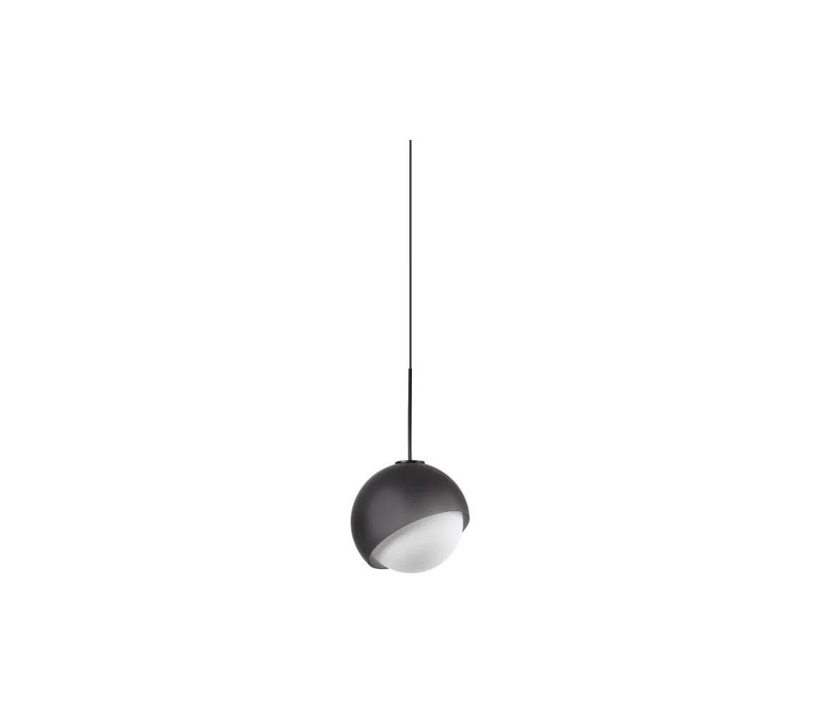 Ideal Lux - LED luster na lanku BLOOM 1xG9/3W/230V priemer 11,5 cm čierna 366630